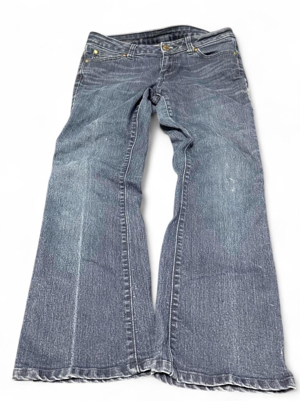 Jennifer lopez y2k navy darkwash bootcut flare jeans